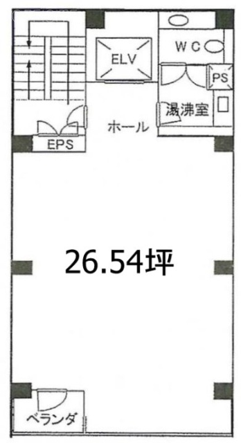 三洋ビル6F 間取り図