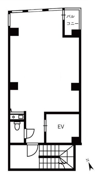 日本橋本町松本ビル2F 間取り図