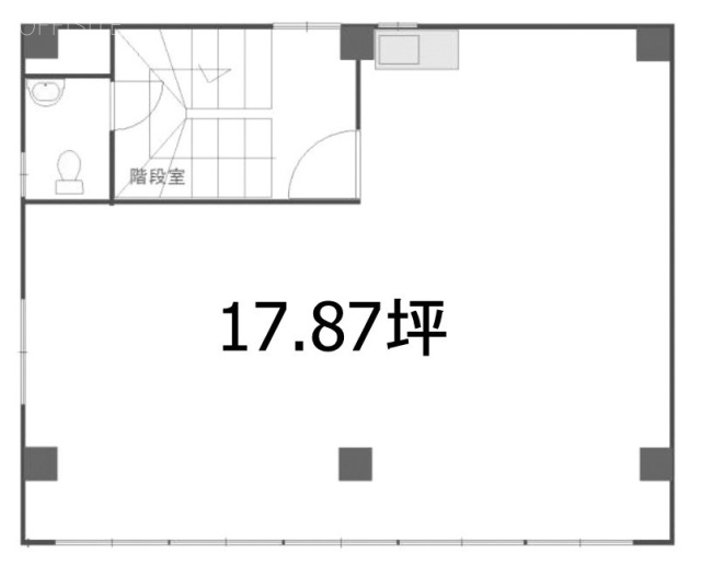 日榮ビル1F 間取り図