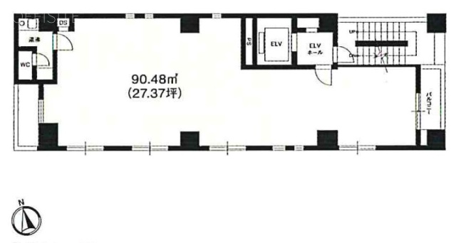 八重洲鈴木ビル5F 間取り図