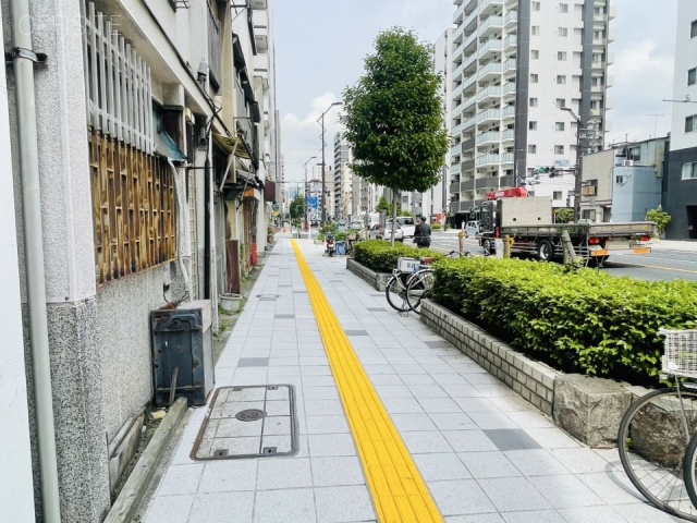 SCS ASAKUSABASHI 3-34-10　前面歩道