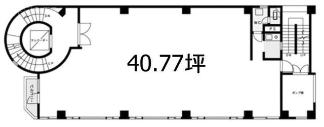 新松戸岡田ビル3F 間取り図