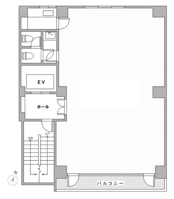 ISO六本木ビル3F 間取り図
