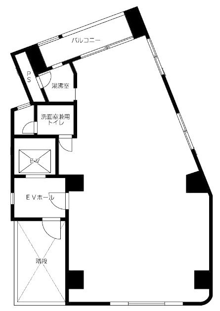 桜井ビル5F 間取り図