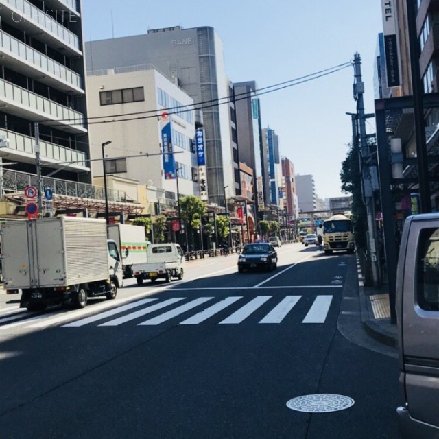 第6大澤ビル ビル前面道路