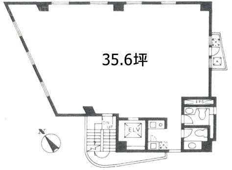 NBC飯田橋ビル2F 間取り図