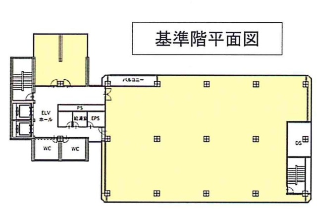 イマス西新宿第一ビルD 間取り図