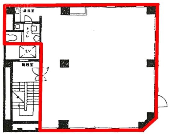 第二興業ビルB1F 間取り図