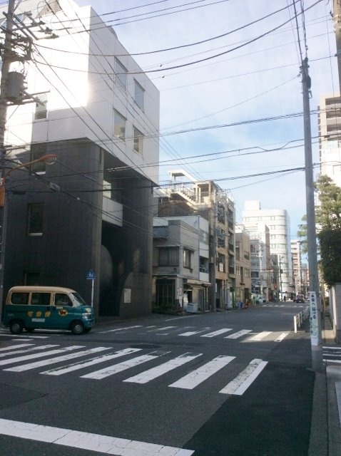 ダイコービル ビル周辺道路