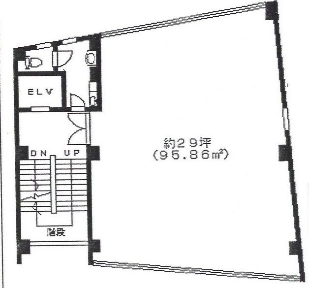 後楽2丁目ビル401 間取り図