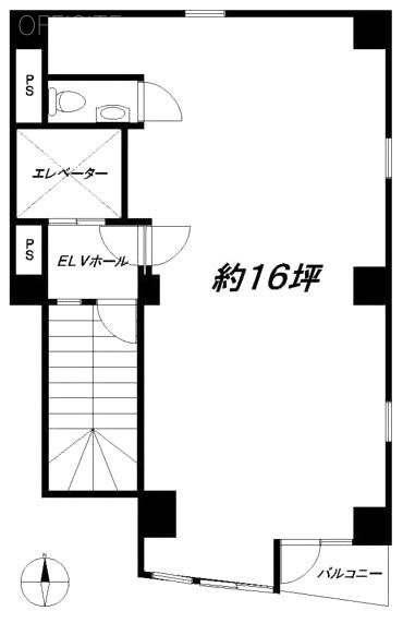 コトブキビル2F 間取り図