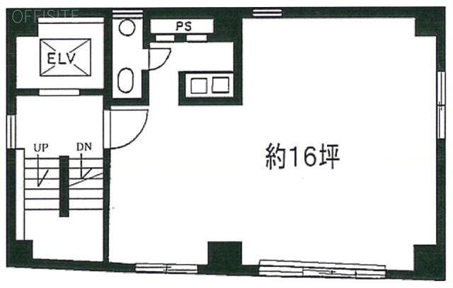 渡辺ビル3F 間取り図