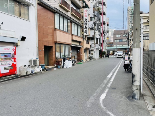 雷門一丁目貸家　前面道路