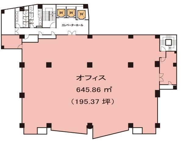 TOKYU REIT渋谷Rビル1F 間取り図