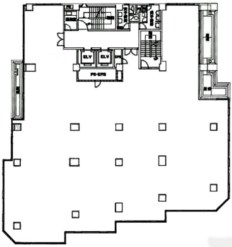 二宮ビル6F 間取り図