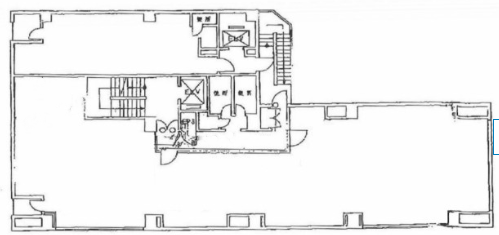 第21中央ビル7F 間取り図