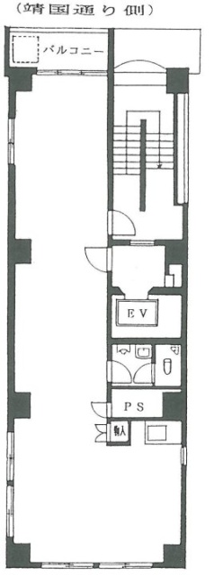 神保町センタービルB1F 間取り図