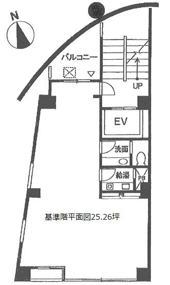 ザ・スクエアー1F 間取り図