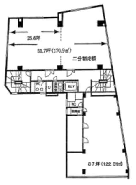 成田ビルB 間取り図