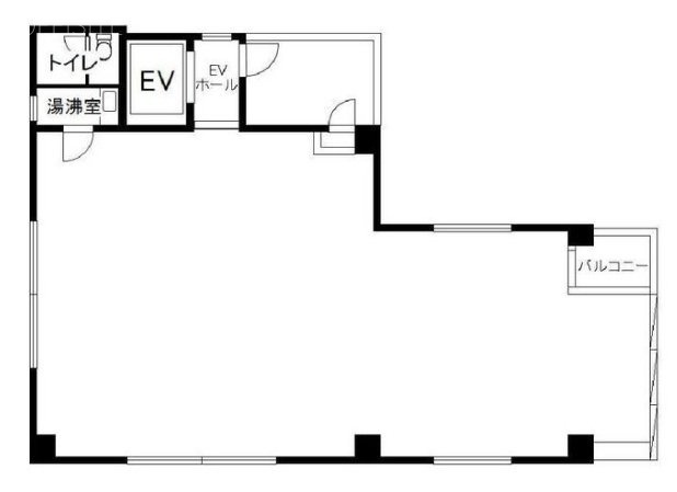 塚本ビル2F 間取り図