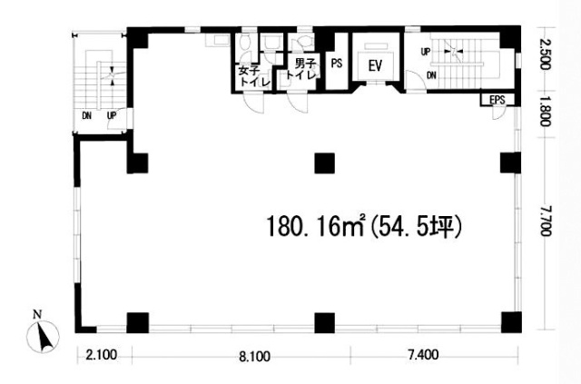 ウェルトンビル5F 間取り図