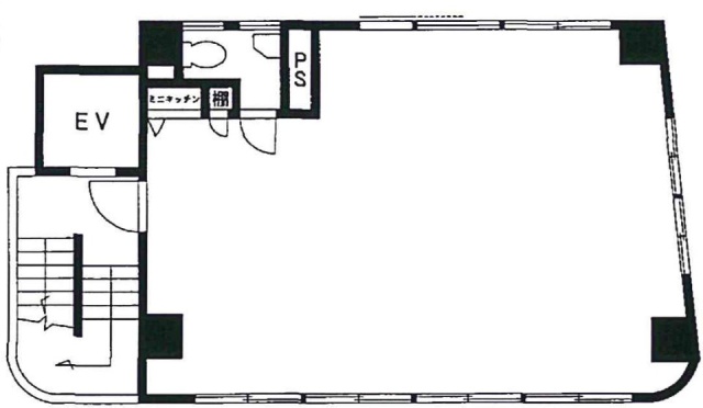 阿部ビル2F 間取り図
