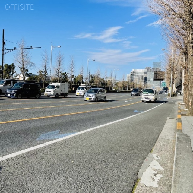 日比谷サンケイビル ビル前面道路