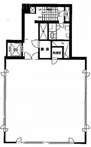 高橋ビル5F 間取り図