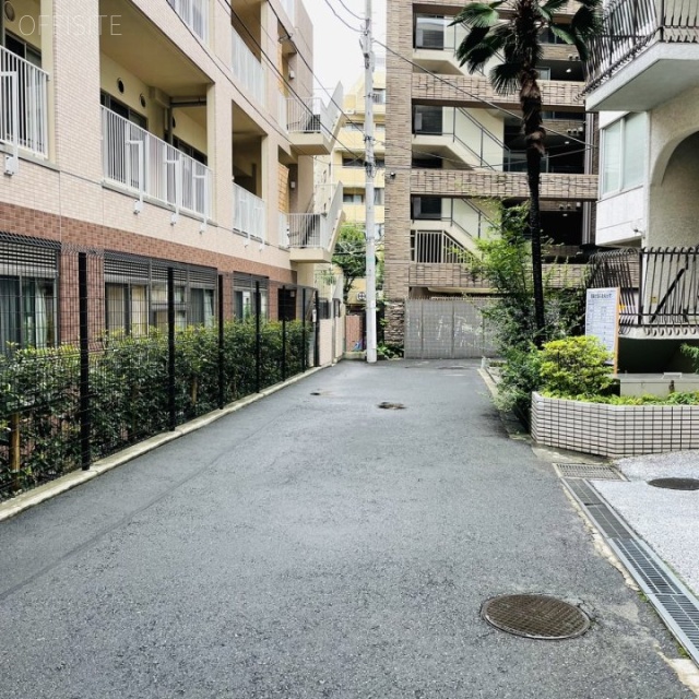 一番町笹田ビル ビル前面道路