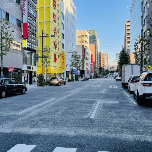 吉野第一ビル ビル前面道路