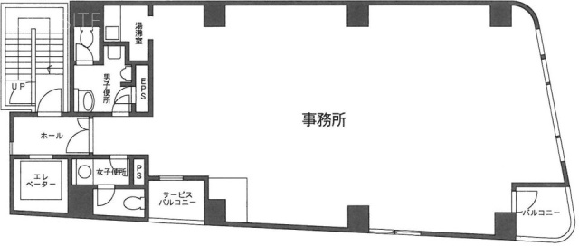 第2下村ビル6F 間取り図