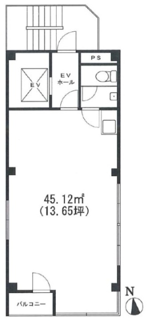 村崎ビル3F 間取り図