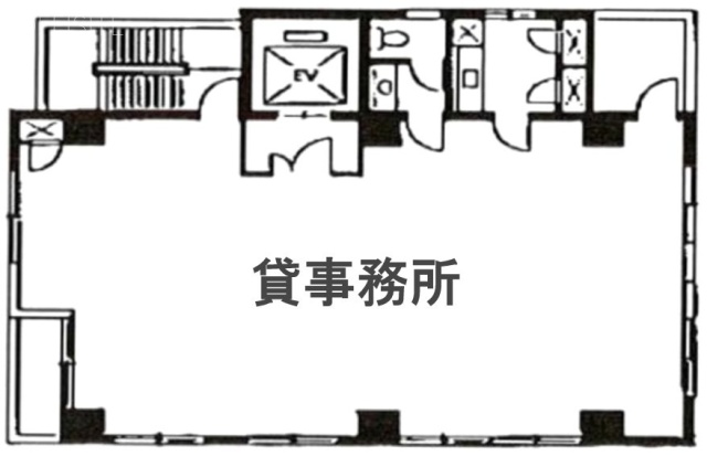 第3荒川ビル5F 間取り図