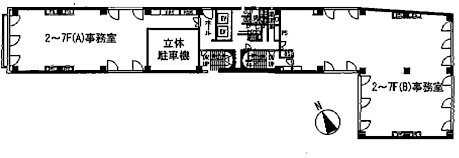 山光ビルA 間取り図