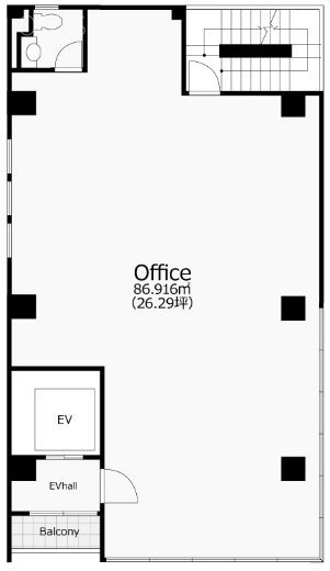 青山MYビル3F 間取り図