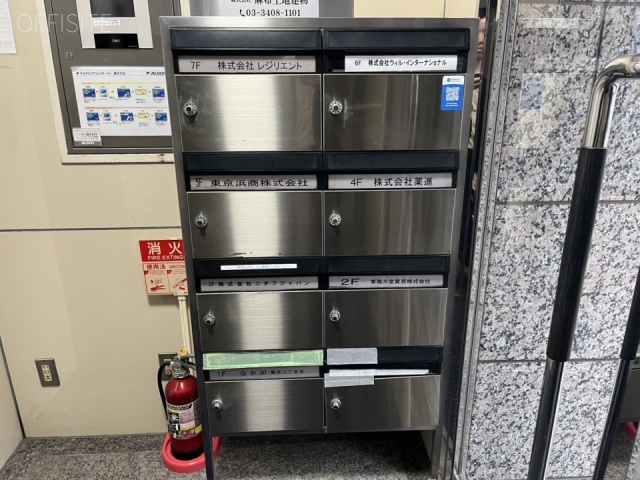 Shinto銀座ビル(旧 ヒューリック築地ビル)　エントランス