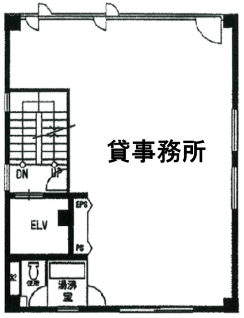 サンエスビルB1F 間取り図