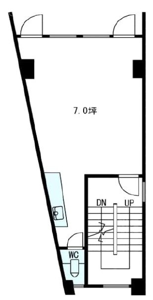 田中ビル2F 間取り図