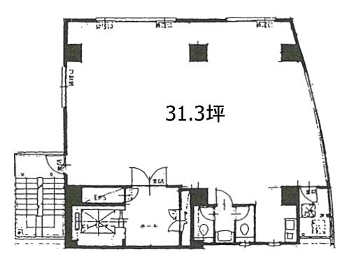 大伸第1ビル7F 間取り図