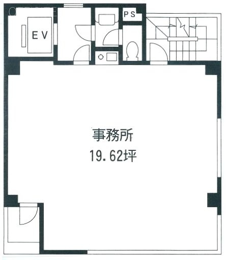 SK茅場町ビル4F 間取り図