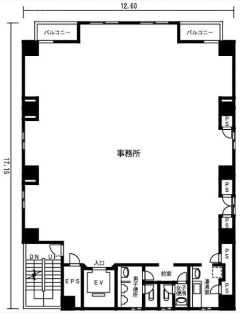 THE HILLS HONGO3F 間取り図