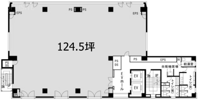 KDX銀座一丁目ビル301 間取り図