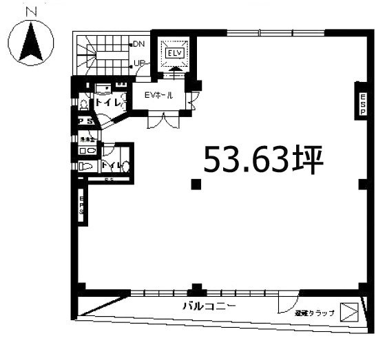 第3福井ビル3F 間取り図