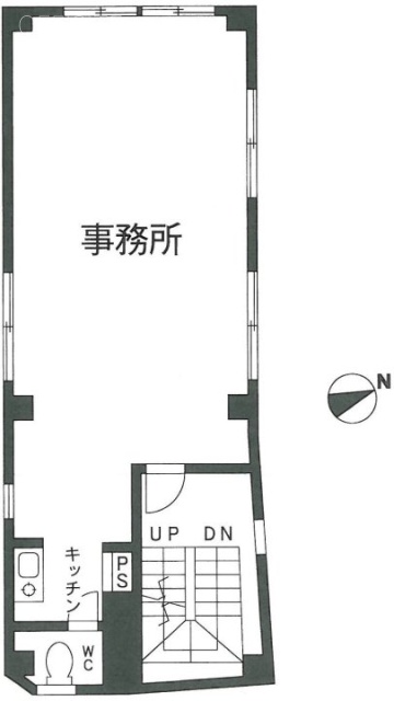 大野ビル3F 間取り図