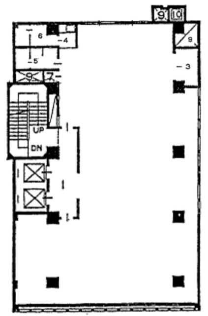 京都新聞銀座ビル5F 間取り図