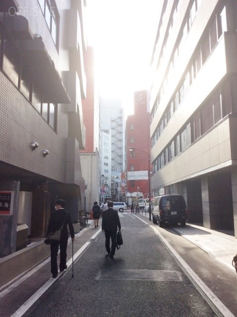芝五ビル ビル周辺道路