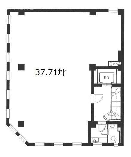 石川ビル4F 間取り図