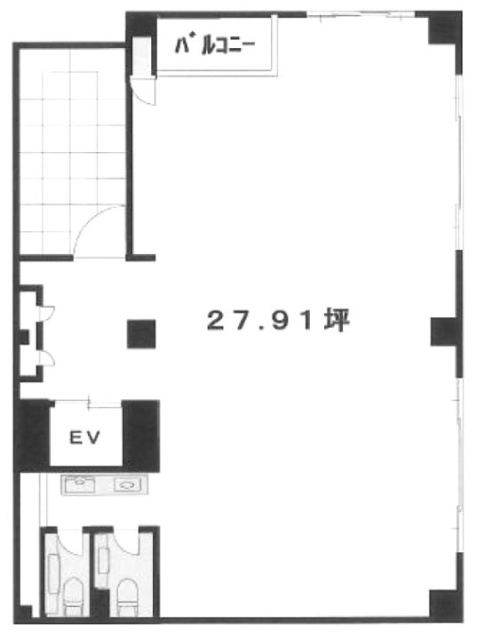藤井ビル5F 間取り図
