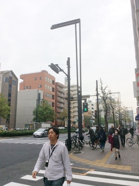 四谷エコビル ビル周辺道路
