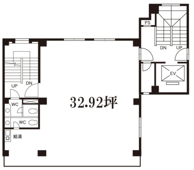 水野ビル6F 間取り図